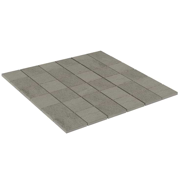 Karo Olive Gray 2x2 Matte Porcelain Mosaic