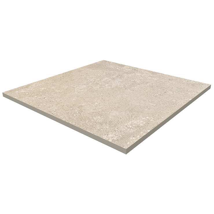 Massif Beige 24x24 Terrazzo Look Textured Porcelain 2CM Outdoor Paver