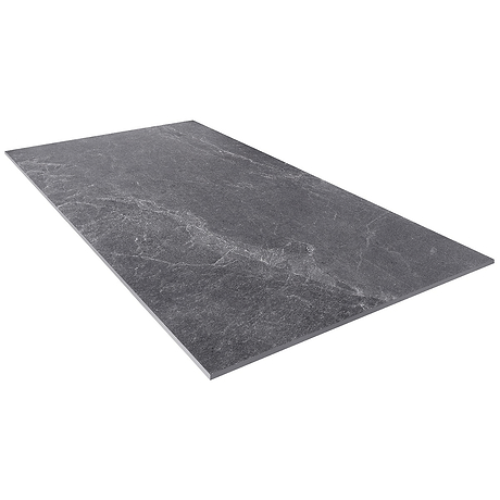 ZenTech Graphite Gray 24x48 Matte Porcelain Tile