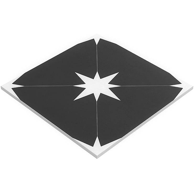 Tau Nero 9x9 Matte Porcelain Tile