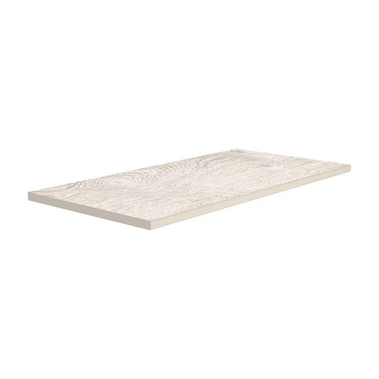 Hurst Grove Bianco 16x32 Textured Matte Porcelain Wood Look 2CM Pool Coping