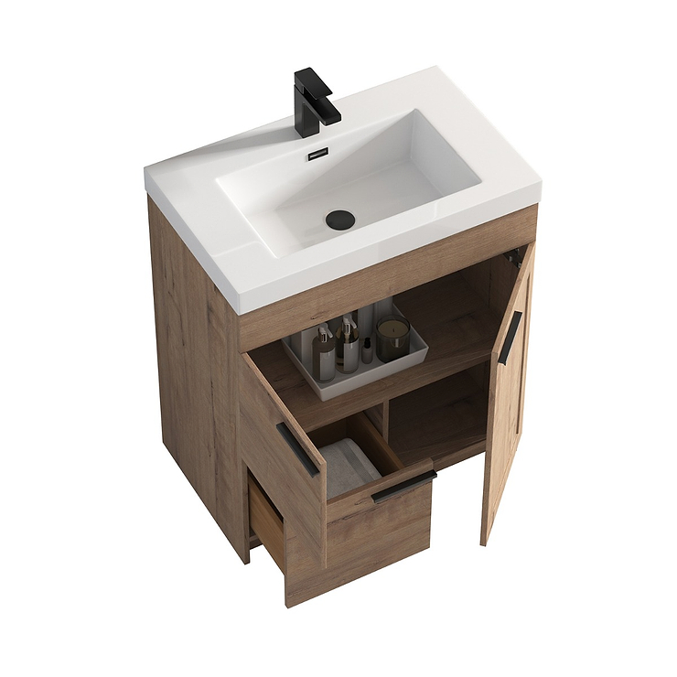 Mona 30" Classic Oak Vanity And Counter