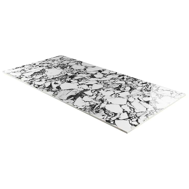 Drama Pebble 24x48 Polished Porcelain Tile