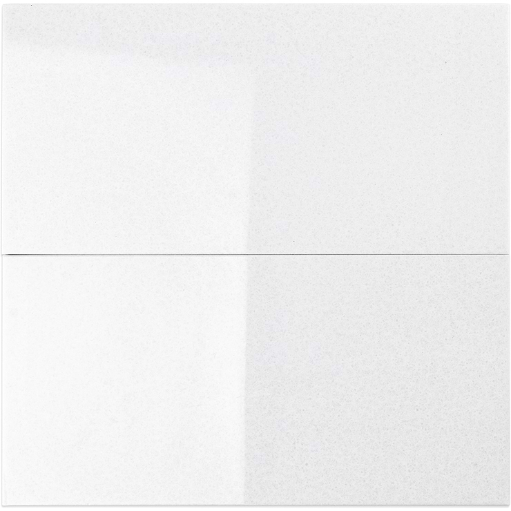 Simple White 6x12 Crystallized Thassos Tile