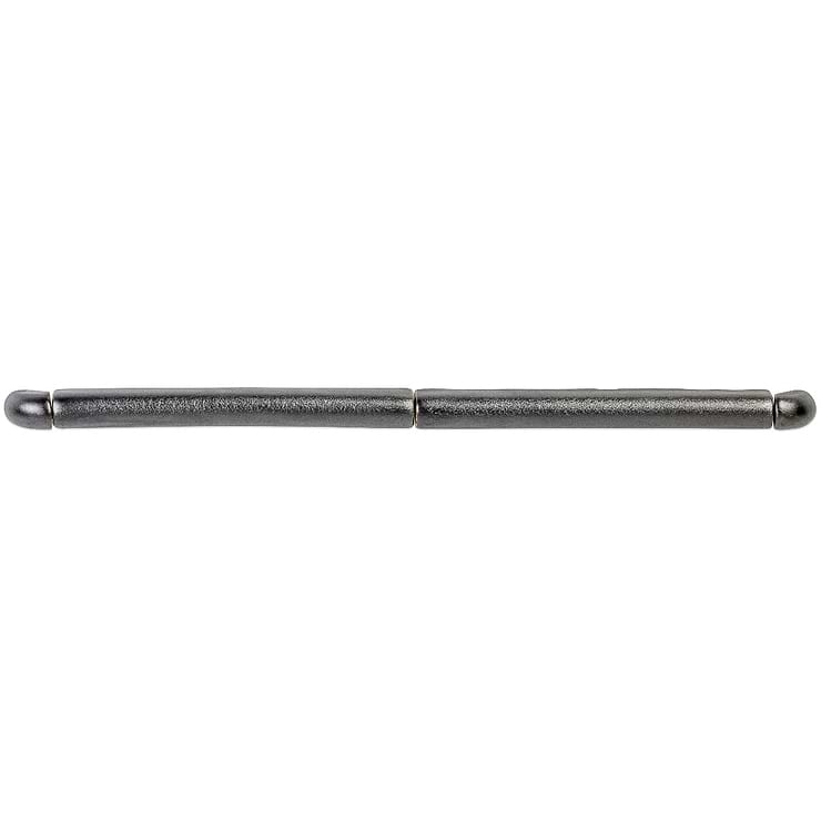 Nabi Metallic Gunmetal Gray 1x1 Matte Glass Pencil Corner Piece