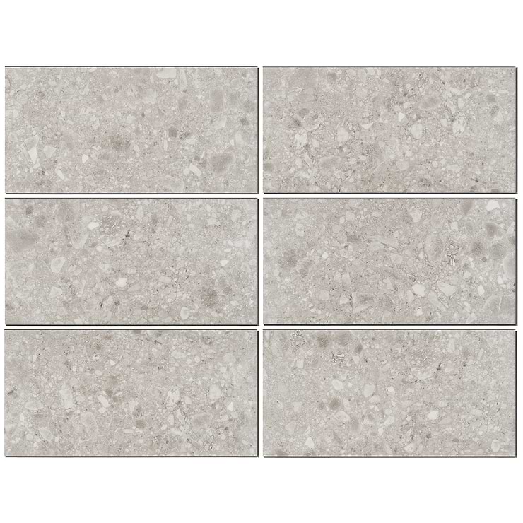 Rizo LVT Gray 12x24 Rigid Core Click Luxury Vinyl Tile 
