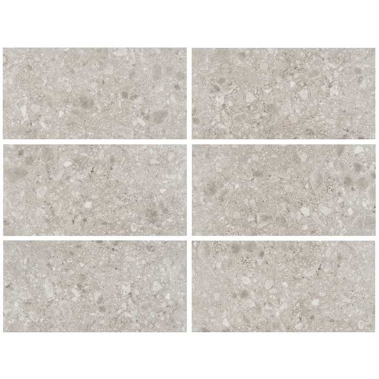Rizo LVT Gray 12x24 Glue Down Luxury Vinyl Tile 