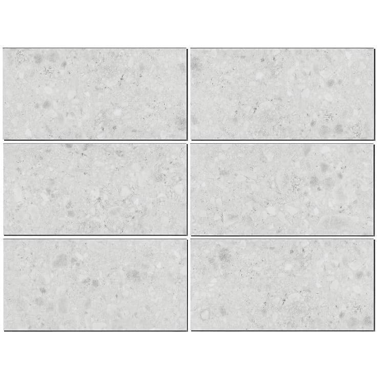 Rizo LVT Silver Beige 12x24 Rigid Core Click Luxury Vinyl Tile