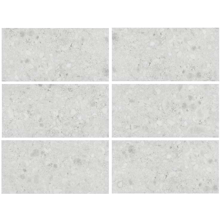 Rizo LVT Silver Beige 12x24 Glue Down Luxury Vinyl Tile 