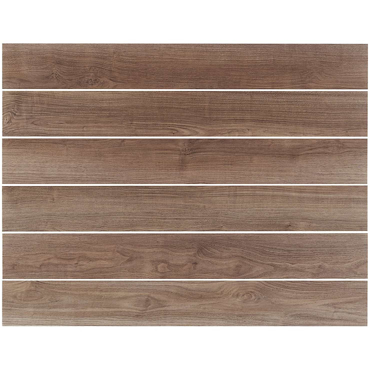 Hudson Cocoa Loose Lay 6x48 Luxury Vinyl Plank Flooring