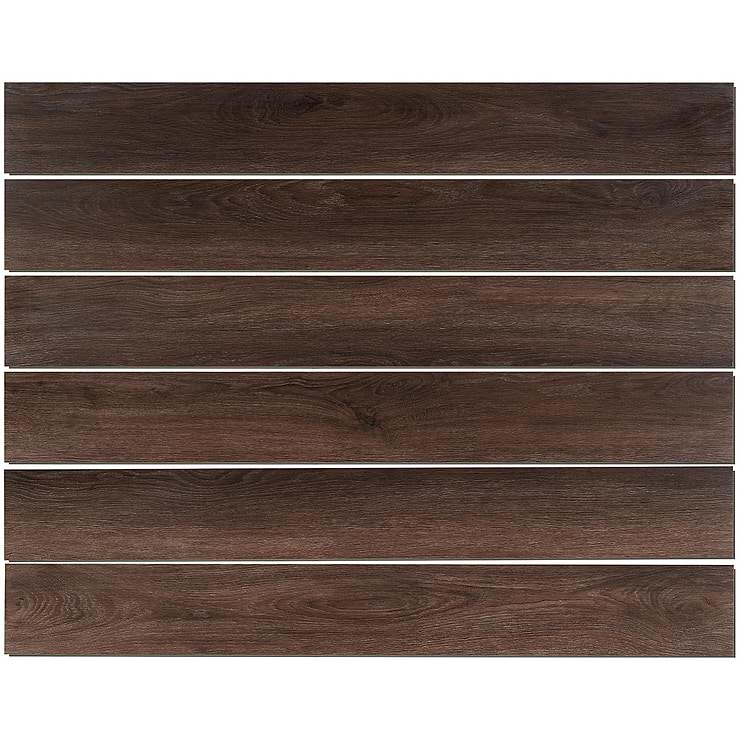 Hudson Espresso Rigid Core Click 6x48 Luxury Vinyl Plank Flooring