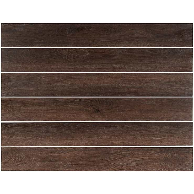 Hudson Espresso Loose Lay 6x48 Luxury Vinyl Plank Flooring