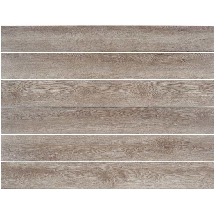 Katone Modern Oak Blanched Glue Down 6x48 Luxury Vinyl Plank Flooring