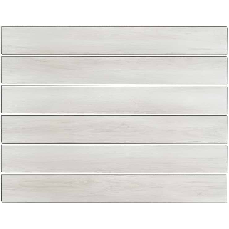 Sky Hickory Sea 12mil Rigid Core Click 6x48  Luxury Vinyl Plank Flooring