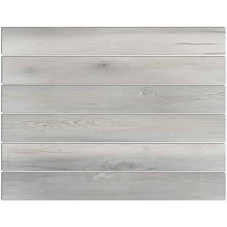 Sky Hickory Bliss 12mil Rigid Core Click 6x48  Luxury Vinyl Plank Flooring