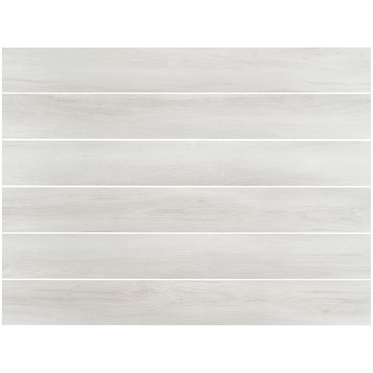 Sky Hickory Sea 12mil Glue Down 6x48 Luxury Vinyl Plank Flooring