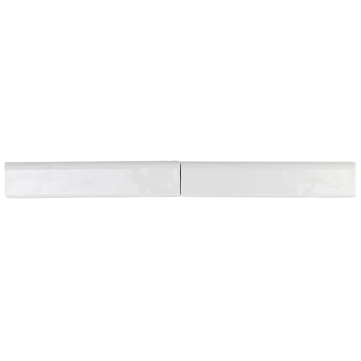 Seaport Arctic 2x10 Polished Ceramic Bullnose