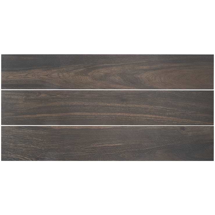 Silkwood Brown 8x48 Matte Porcelain Wood Look Tile