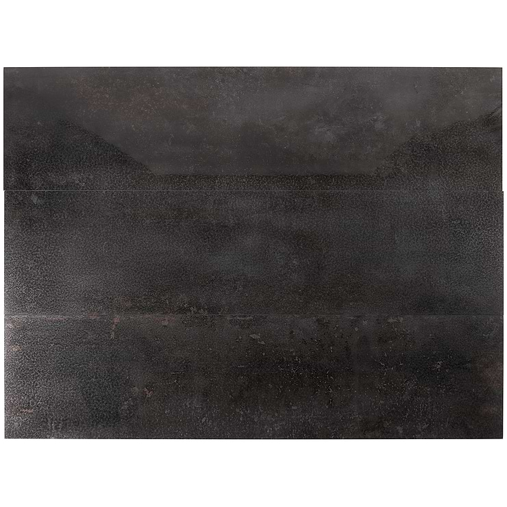 Twilight Dark 12x48 Metal Look Porcelain Tile