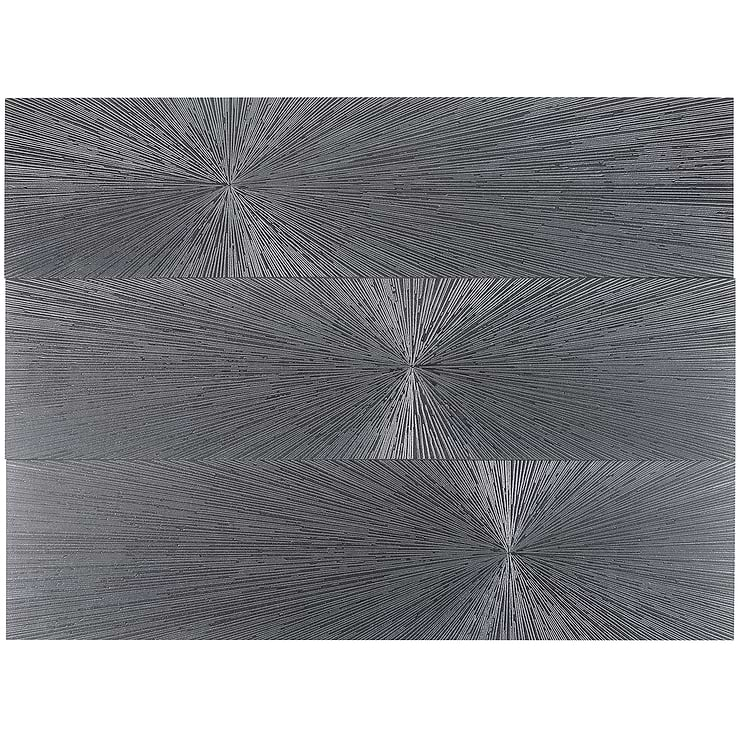 Twilight Steel Alfa 12x48 Metal Look Porcelain Tile