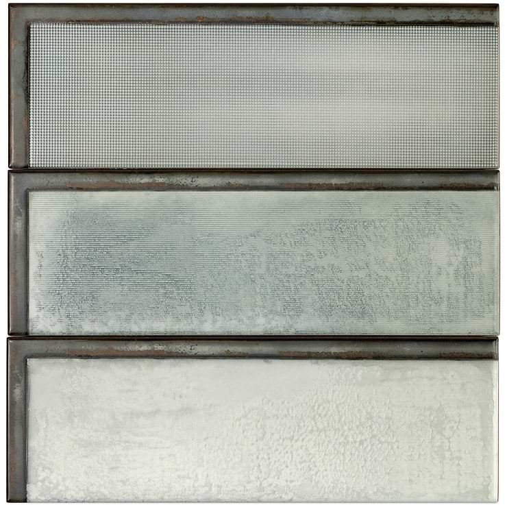 Diesel Industrial Glass Green Ceramic Wall Tile