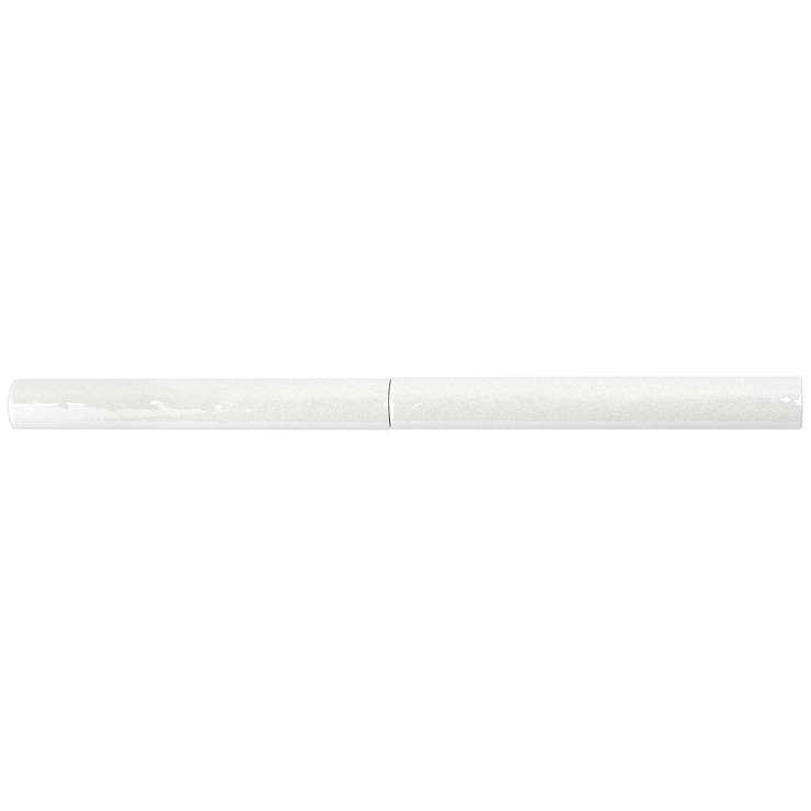 Angela Harris Dunmore Blanco 1x8 Ceramic Pencil Liner