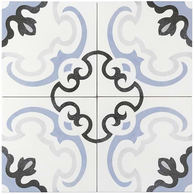 Bella Met 8x8 Glazed Porcelain Tile