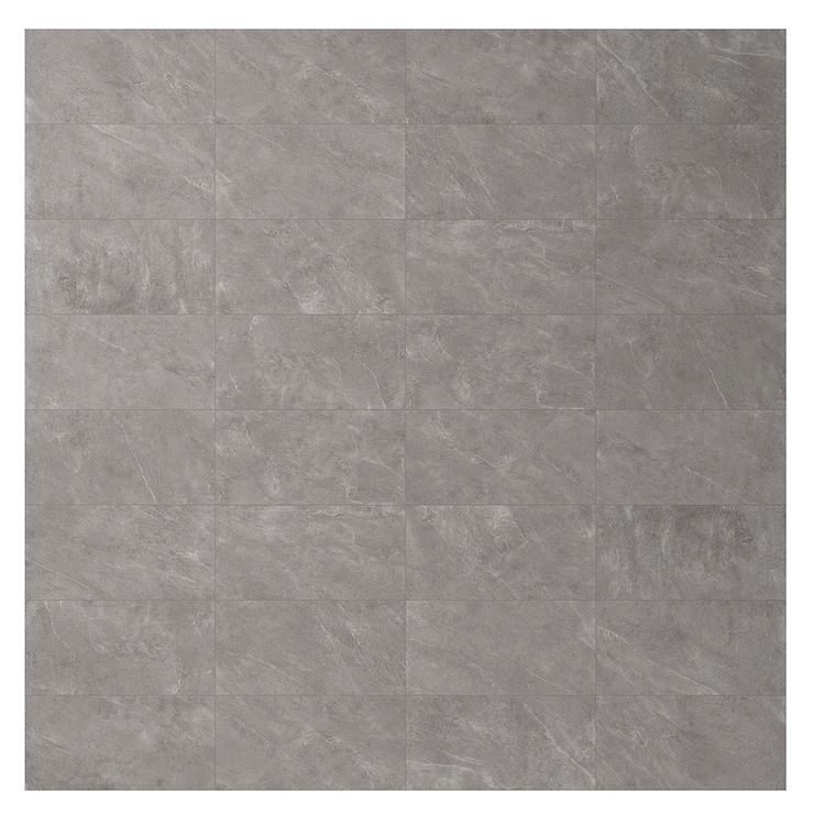 Era Slate Gray 12x24 Limestone Look Matte Porcelain Tile