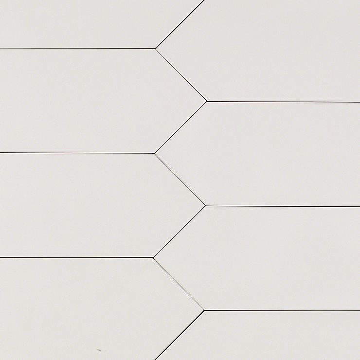 Aliante White 4x12 Porcelain Tile 