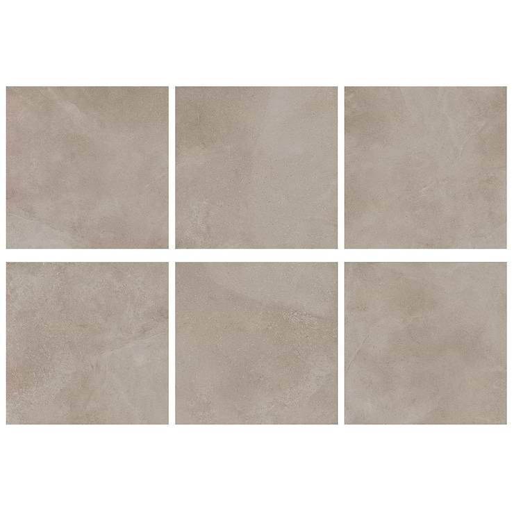 New Rock Tortora Beige 48x48 Matte Porcelain Tile