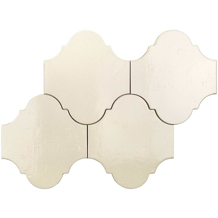 Cavallo Swiss Coffee Arabesque Porcelain Tile