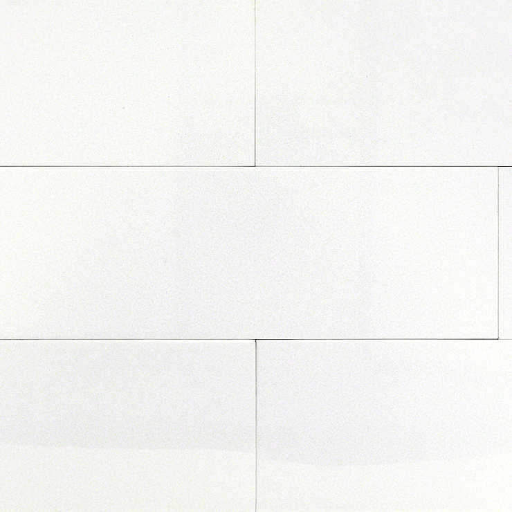 Simple White 6x18 Crystallized Thassos Tile