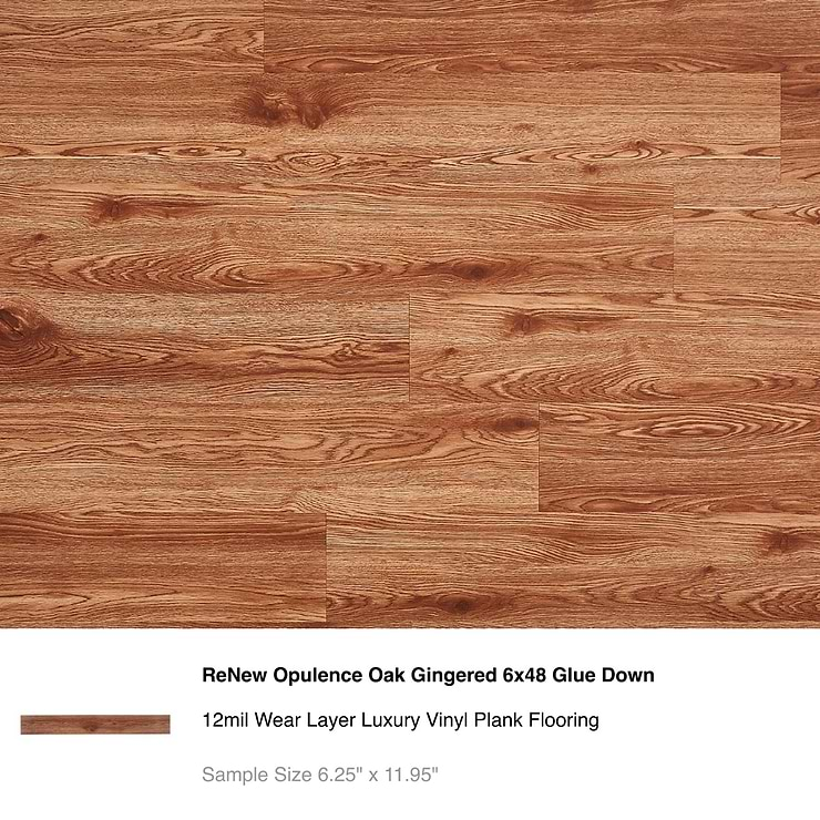 Top Selling Natural Tone Luxury Vinyl Flooring Tiles Sample Bundle (5)