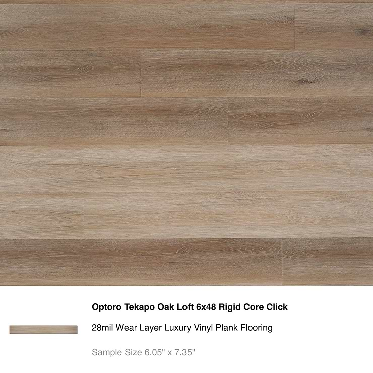 Top Selling Natural Tone Luxury Vinyl Flooring Tiles Sample Bundle (5)