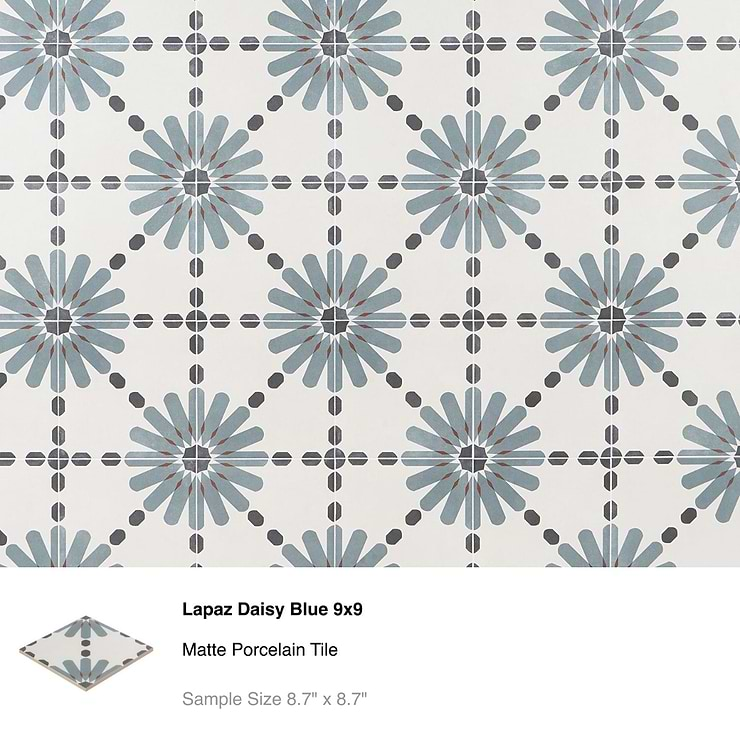 Top Selling Mediterranean Pattern Tiles Sample Bundle (5)