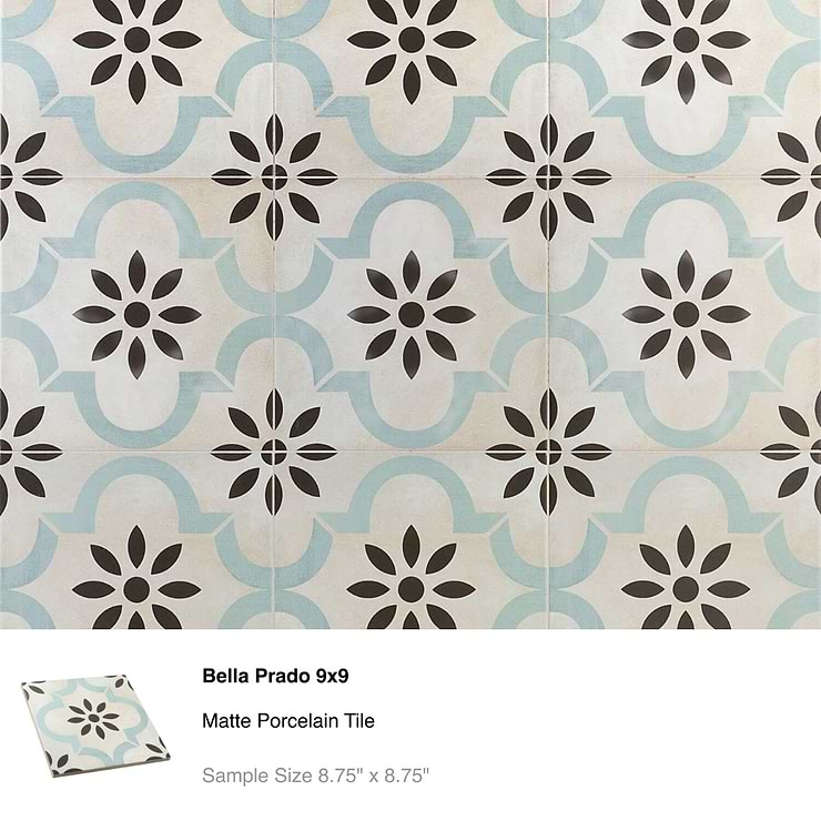 Top Selling Mediterranean Pattern Tiles Sample Bundle (5)