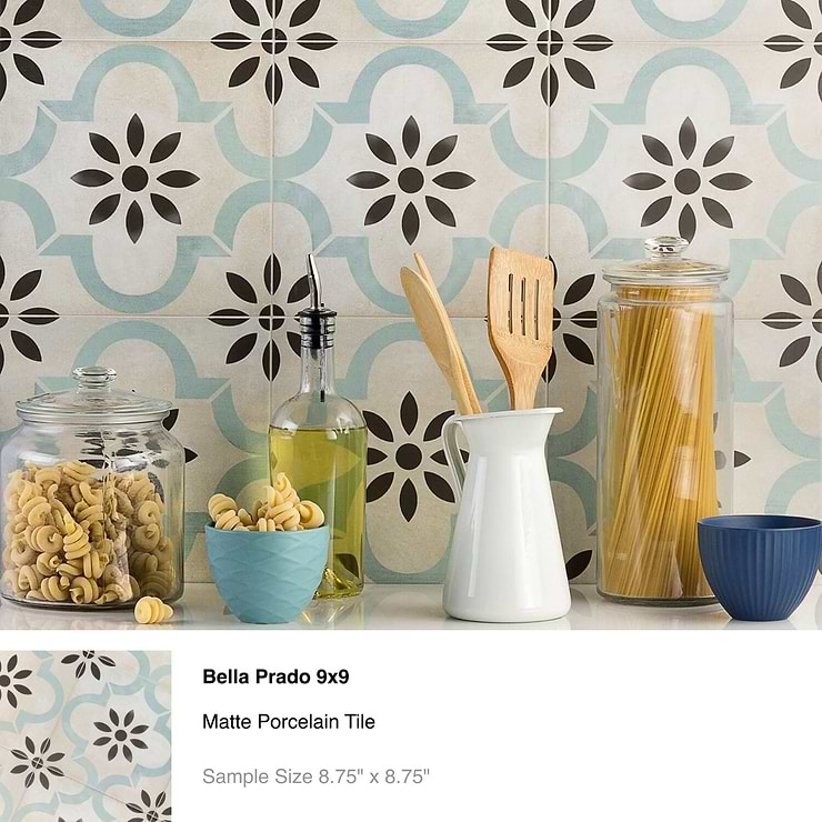 Top Selling Mediterranean Pattern Tiles Sample Bundle (5)