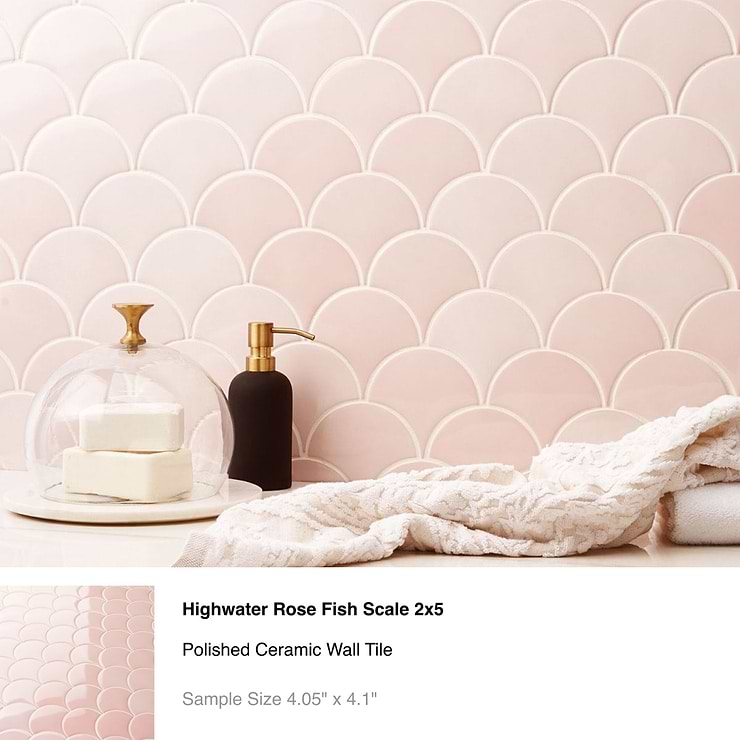 Top Selling Pink Tiles Sample Bundle (5)