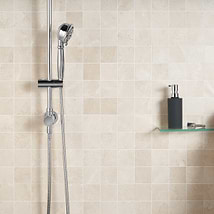 Crema Marfil Beige 3x3 Honed Mosaic Tile