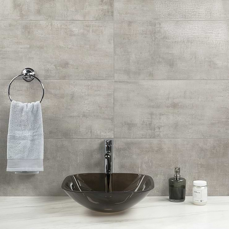 Holland Fog 12x24 Polished Porcelain Tile