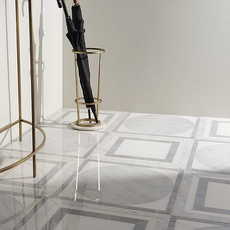 Waterjet Marble Tile for Backsplash,Kitchen Floor,Kitchen Wall,Bathroom Floor,Bathroom Wall,Shower Wall,Shower Floor,Outdoor Wall,Commercial Floor
