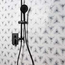 Ako Grigio Gray 5" Triangle Marble Micro Mosaic Tile