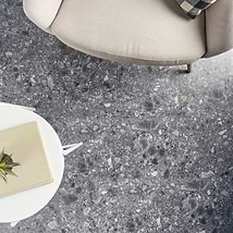 Rizo LVT Charcoal Black 12x24 Glue Down Luxury Vinyl Tile 
