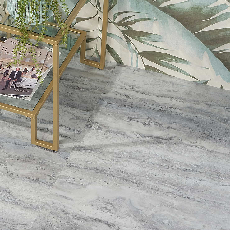Tepoca Sky Blue Loose Lay 12x24 Luxury Vinyl Tile