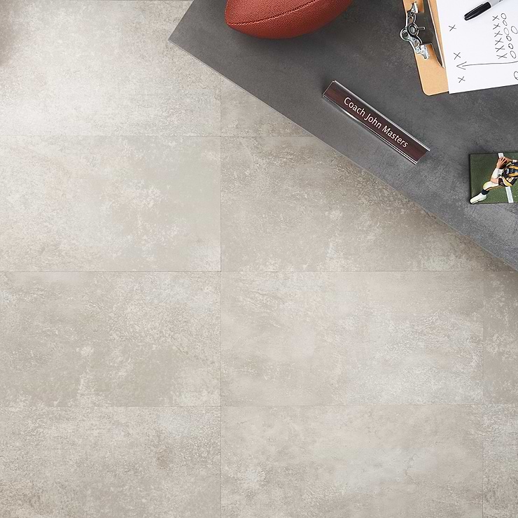 ReNew Metalcrete Mountain Dusk 12mil Wear Layer Glue Down 12x24 Luxury Vinyl Tile