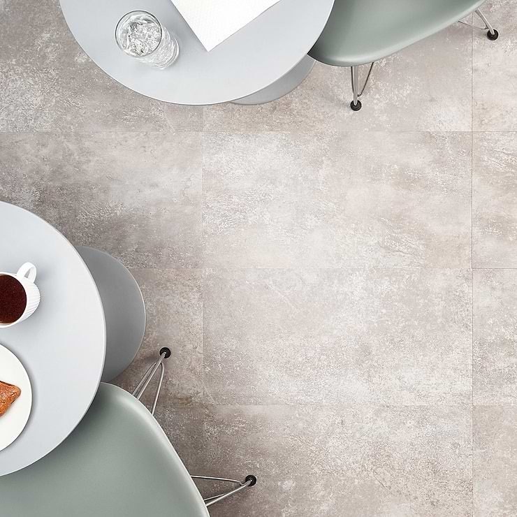 ReNew Metalcrete Wildmist 12mil Wear Layer Glue Down 12x24 Luxury Vinyl Tile