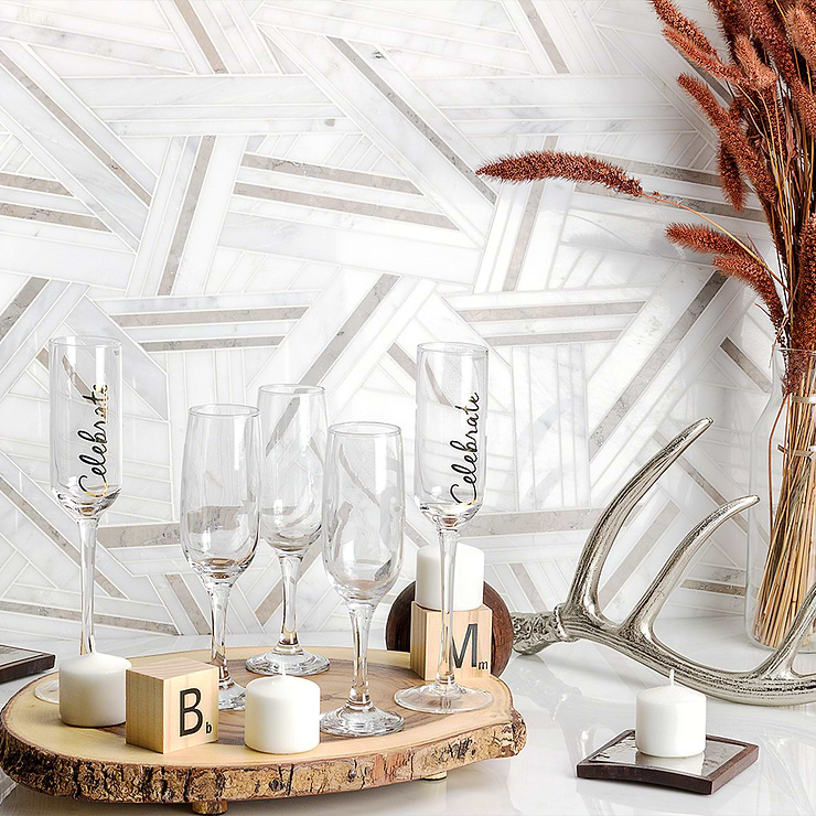 Kairos Moonshine Marble Tile