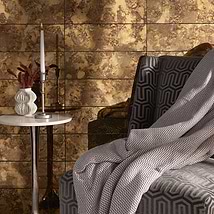 Vilna Oro Gold 6x18 Antique Mirror Subway Wall Tile
