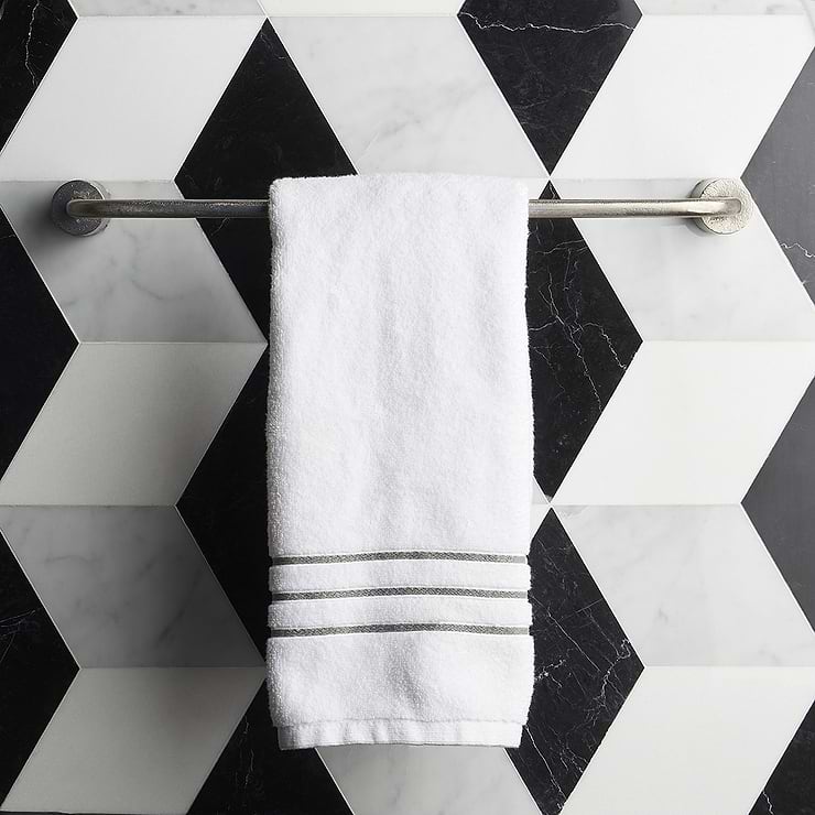 Havasar Classico 8x9 Polished Marble Mosaic Tile