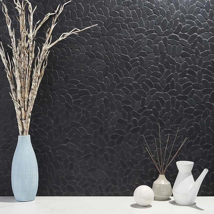 Pebble Tile for Backsplash